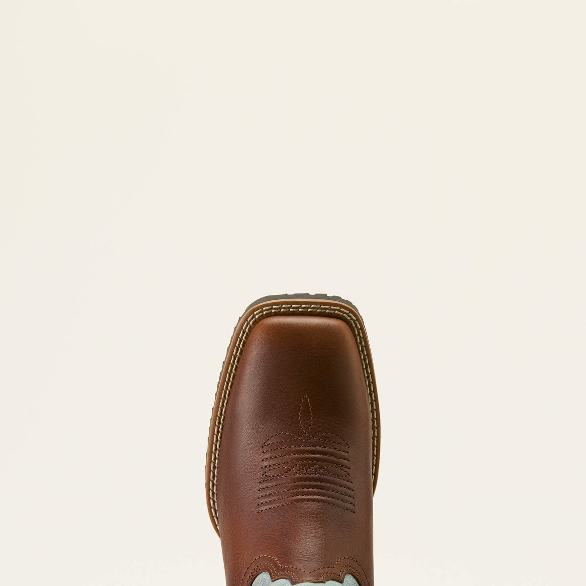 Hybrid Ranchwork Wide Square Toe Western Boot - US 5580