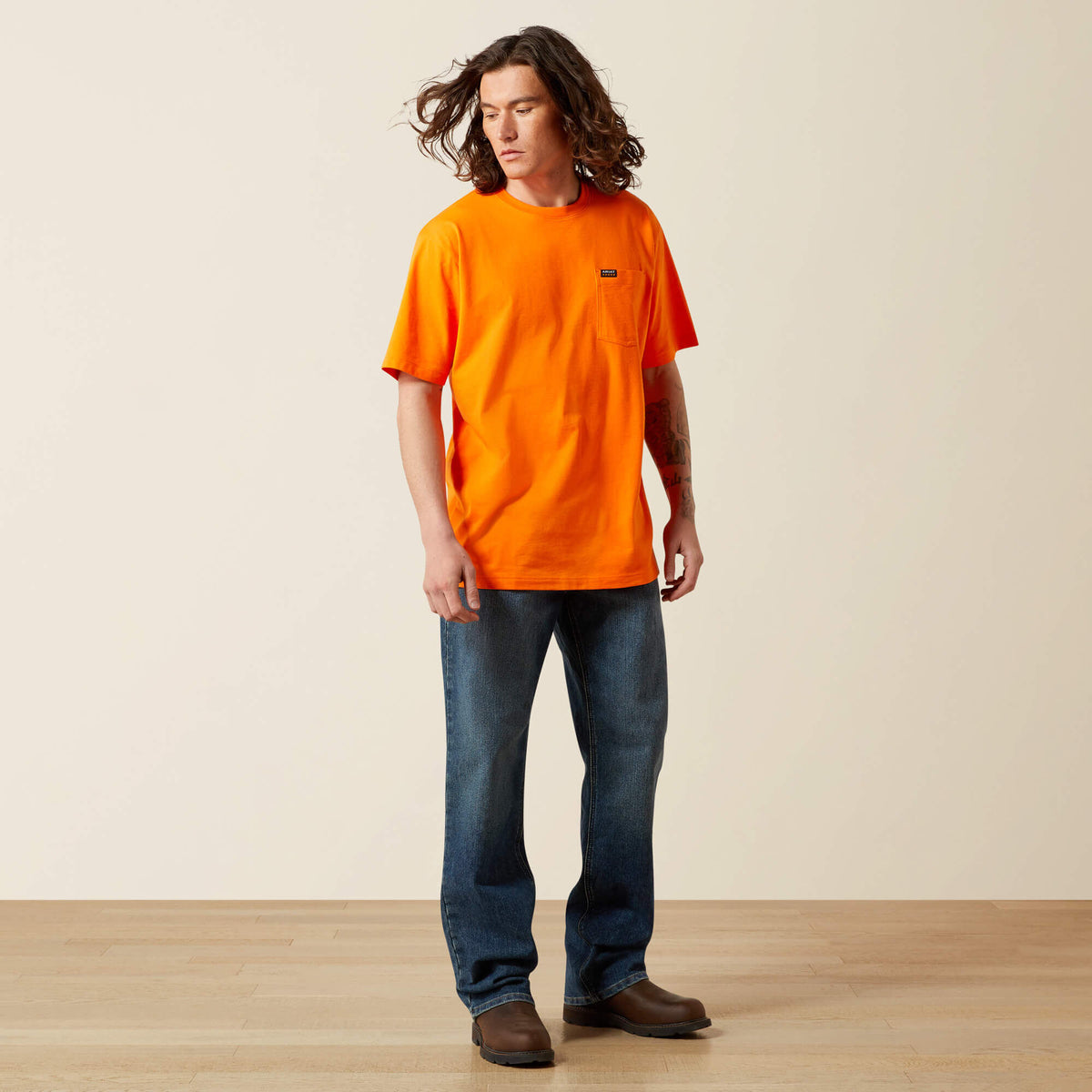 Rebar Cotton Strong Standard Pocket T-Shirt - US 3335