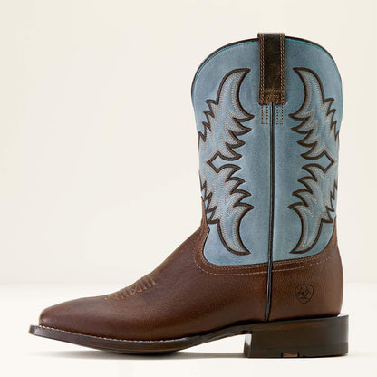 Cattle Creek Wide Square Toe Cowboy Boot - US 4697