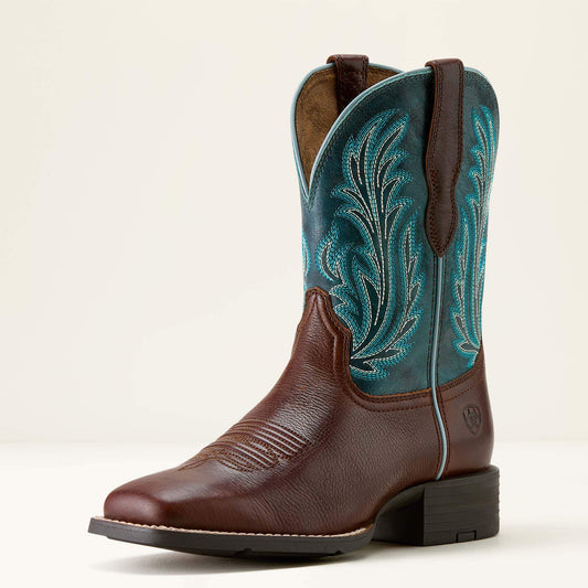 Round Up Filly Wide Square Toe Western Boot - US 4118