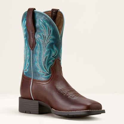 Round Up Filly Wide Square Toe Western Boot - US 4118