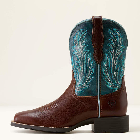 Round Up Filly Wide Square Toe Western Boot - US 4118