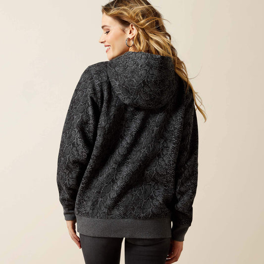 Snake Sheen Hoodie - US 9142