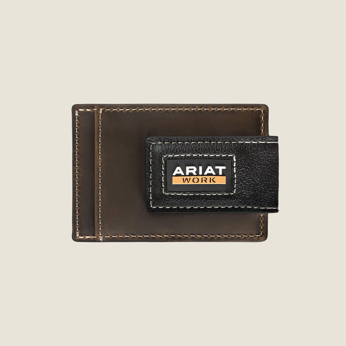 Work Leather Band Card Case - US 6694
