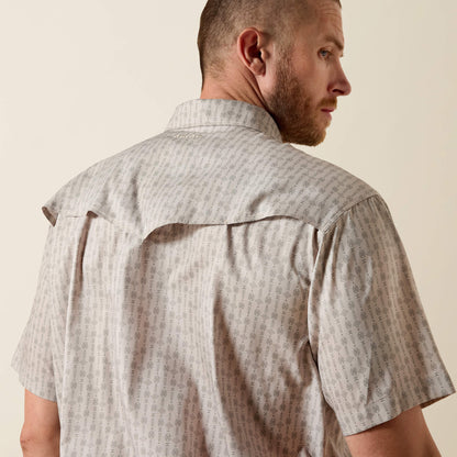 Printed Western VentTEK Classic Fit Snap Shirt - US 0402