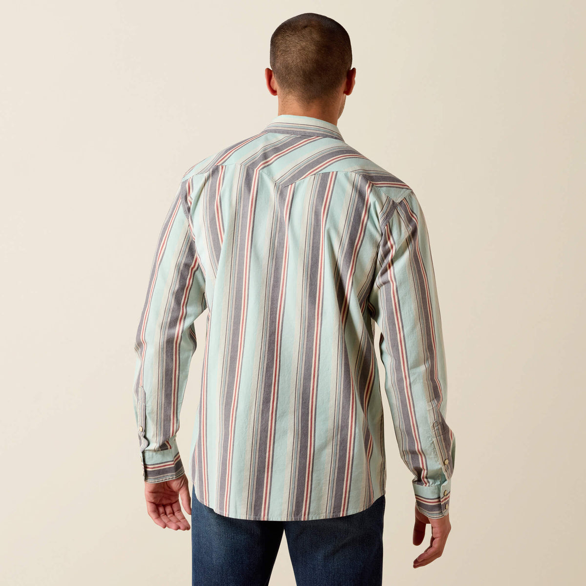 Retro Hesperus Fitted Snap Shirt - US 1156