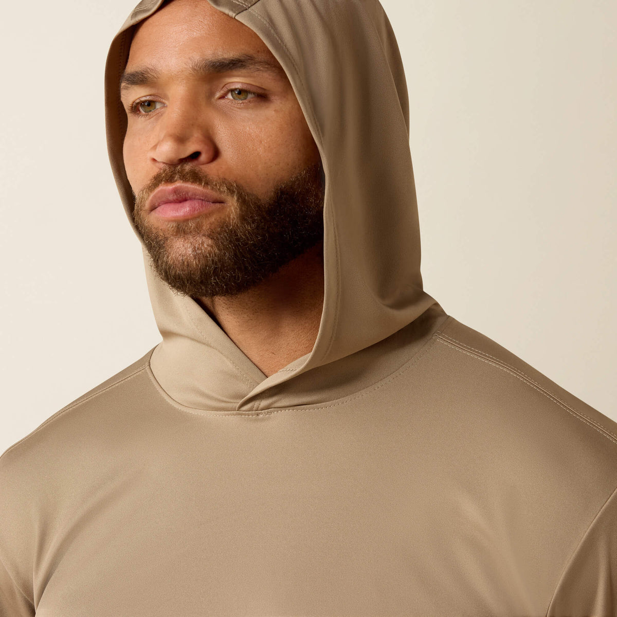 Rebar Sunblocker Outdoor Hooded Classic Fit Long Sleeve T-Shirt - US 5897