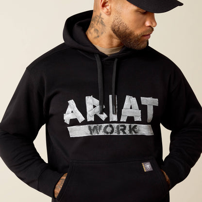 Rebar Lightweight Duct Logo Hoodie - US 0994
