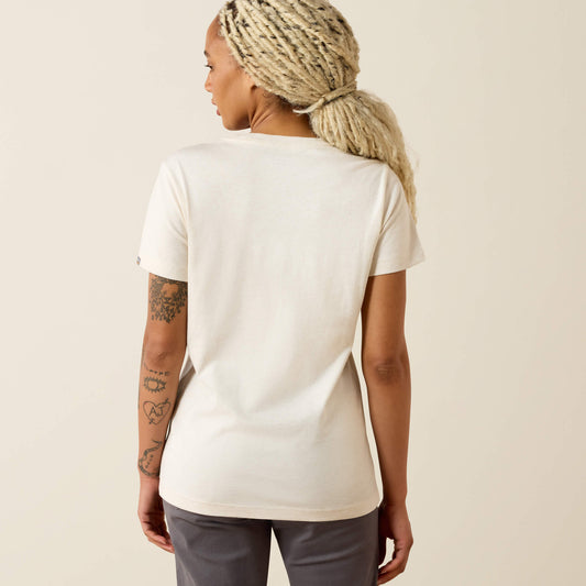 Rebar Cotton Strong Standard V-Neck T-Shirt - US 9472