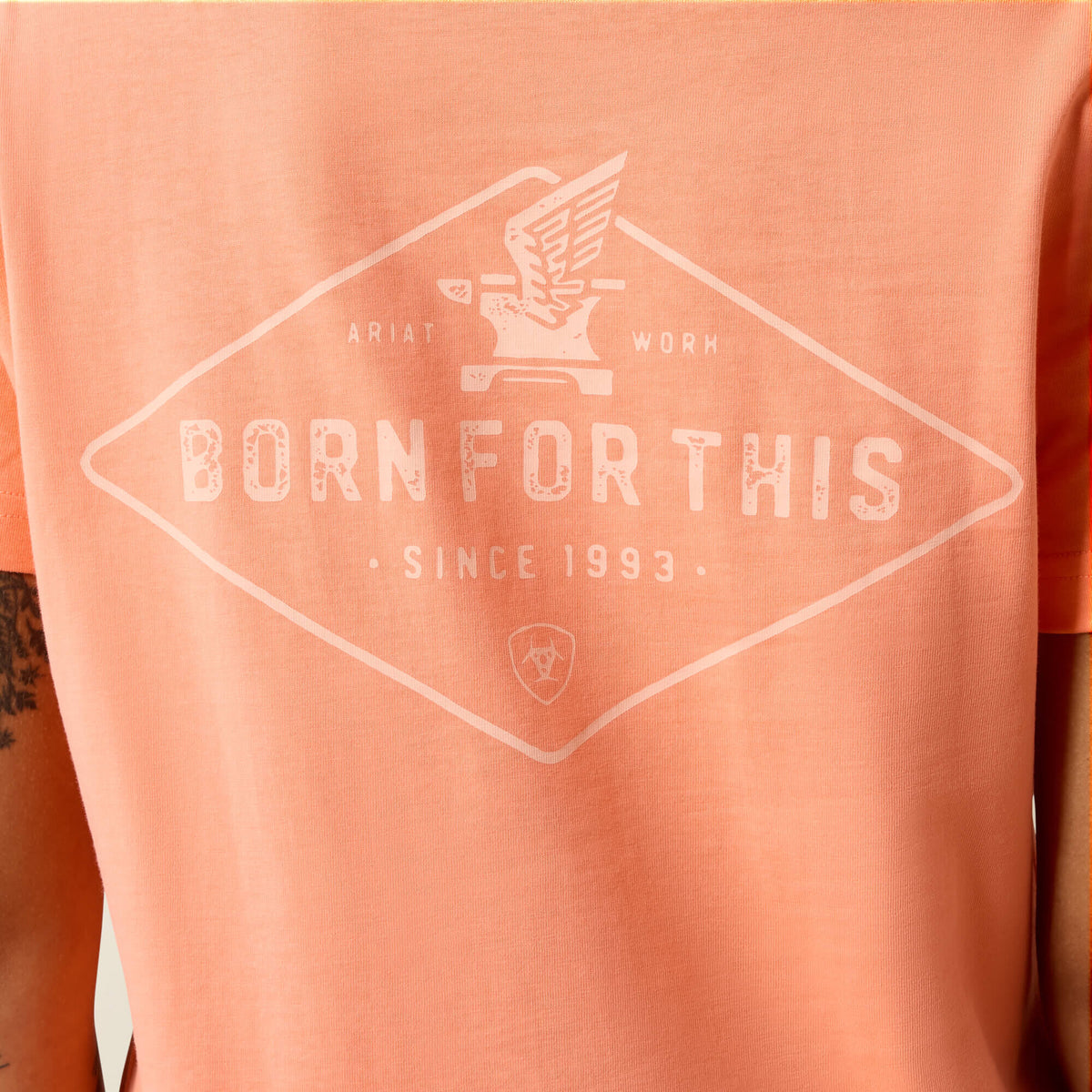 Rebar Cotton Strong Anvil Logo T-Shirt - US 8085