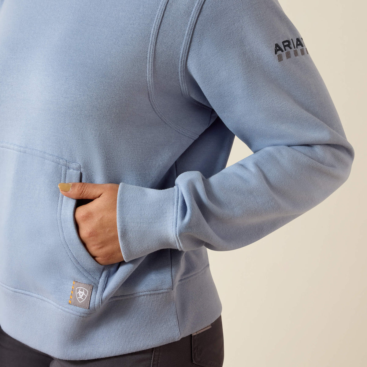 Rebar Lightweight Cropped Hoodie - US 9752