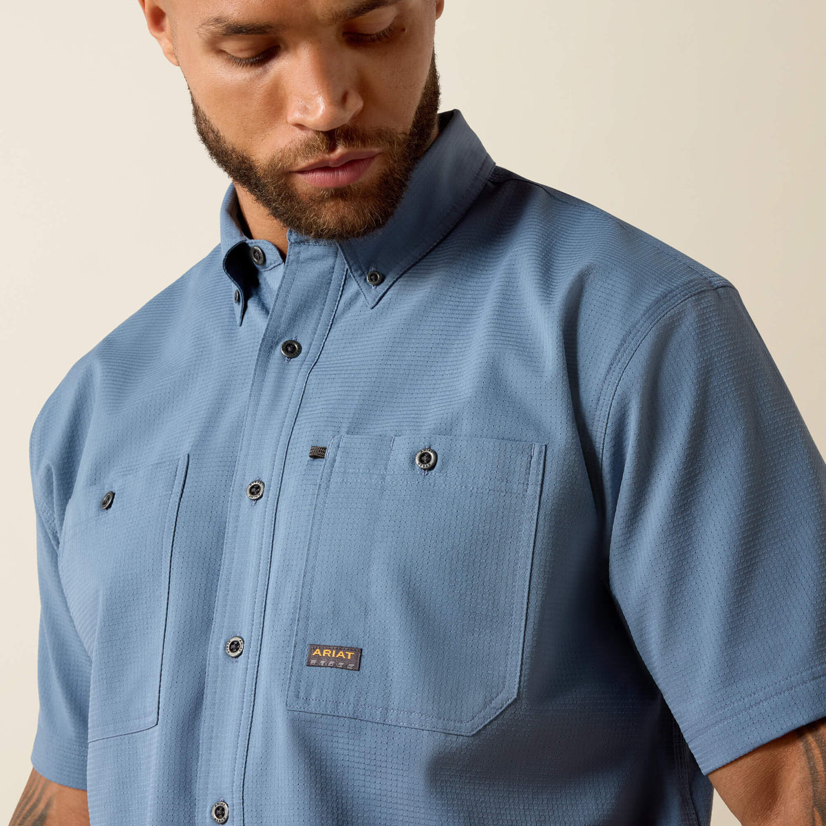 Rebar Made Tough 360 Airflow Work Shirt - US 2252