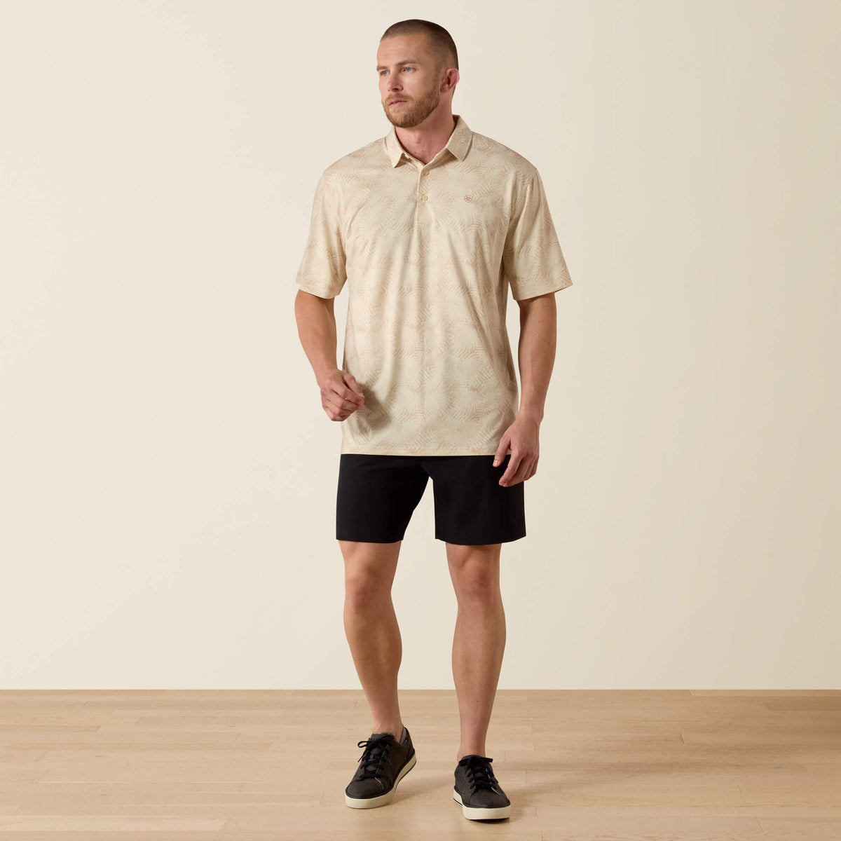 Printed 360 Airflow Classic Fit Polo - US 6634