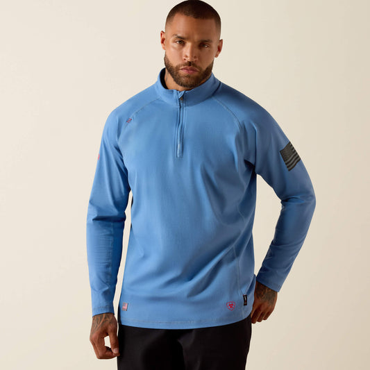 FR Combat Stretch Patriot 1/4 Zip Work Shirt - US 1726