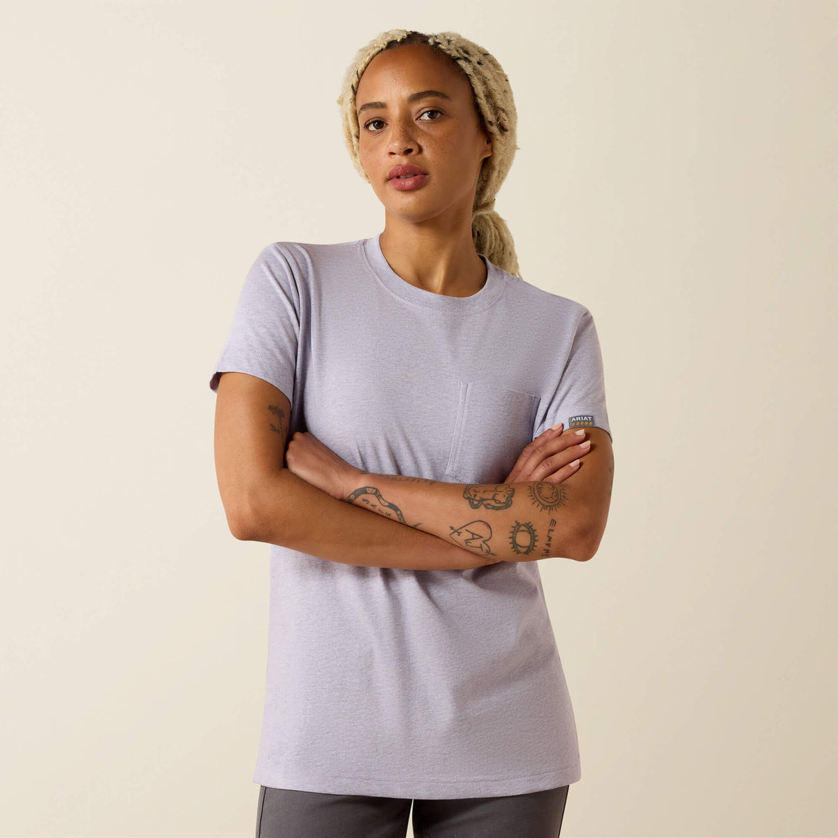 Rebar Cotton Strong Space Dyed T-Shirt - US 1520