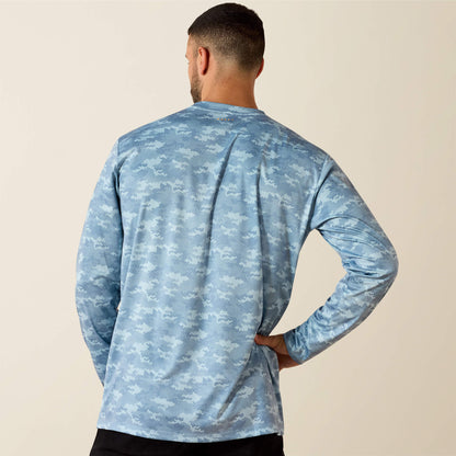 Rebar Sunblocker Printed Long Sleeve T-Shirt - US 3666