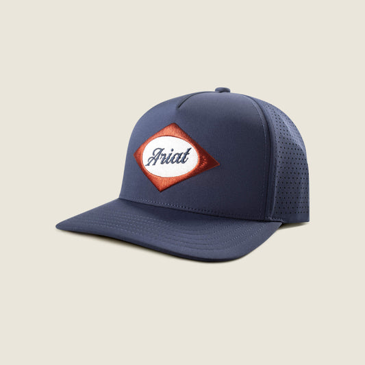 Diamond Embroidered Patch Cap - US 4785