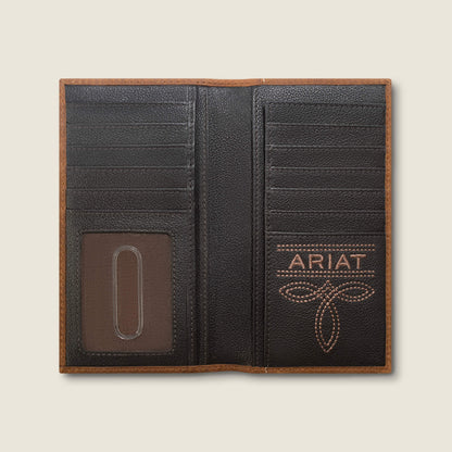 Ariat Logo Print Rodeo Wallet - US 2771