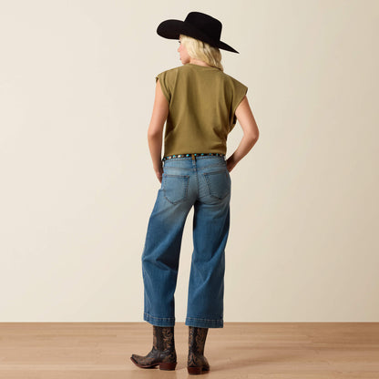 Perfect Rise Jazmine Wide Leg Crop Jeans - US 5902