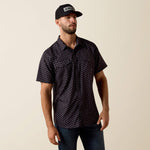 Printed VentTEK Western Fitted Snap Shirt - US 2299