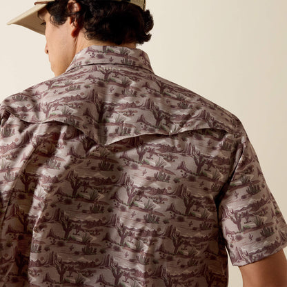 Printed VentTEK Western Yoke Classic Fit Snap Shirt - US 8005