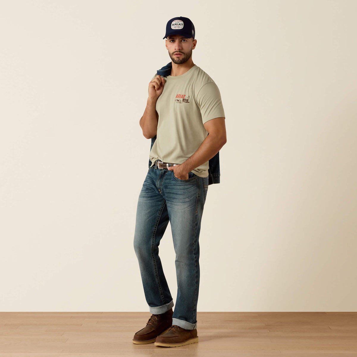 Ariat Whiskey Uno Classic Fit T-Shirt - US 6975