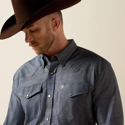 Wrinkle Free Refined Slub Classic Fit Shirt - US 3573