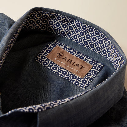 Wrinkle Free Refined Slub Classic Fit Shirt - US 3573