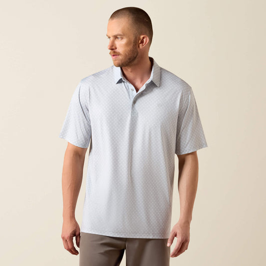 Printed 360 Airflow Classic Fit Polo - US 5087