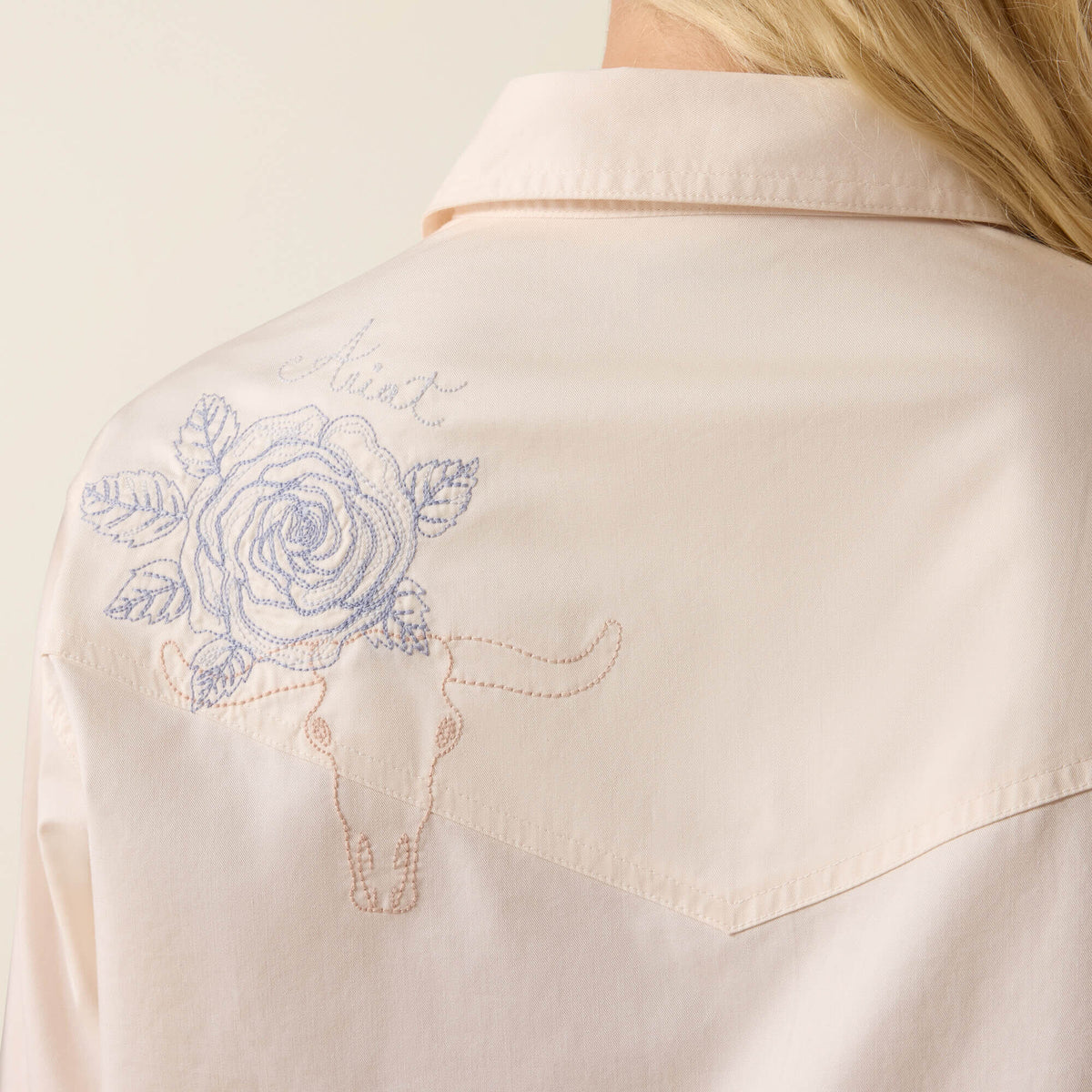 Ashville Embroidered Snap Shirt - US 5727