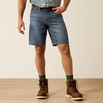 Rebar M4 Relaxed Denim 10" DuraStretch Shorts - US 7975