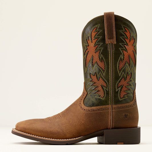 Sport Cool VentTEK Wide Square Toe Cowboy Boot - US 5124