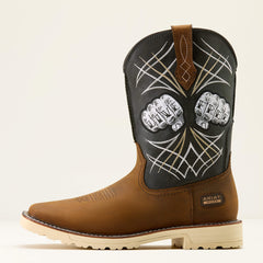 DISTRESSED BROWN|STORM