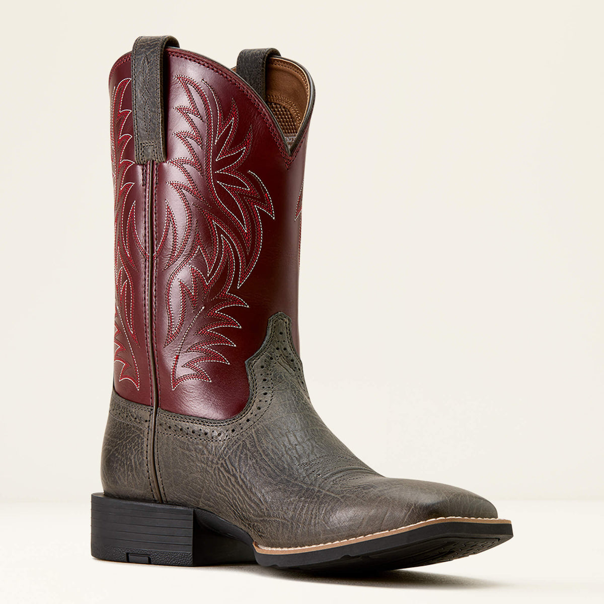 Sport Western Wide Square Toe Cowboy Boot - US 0066