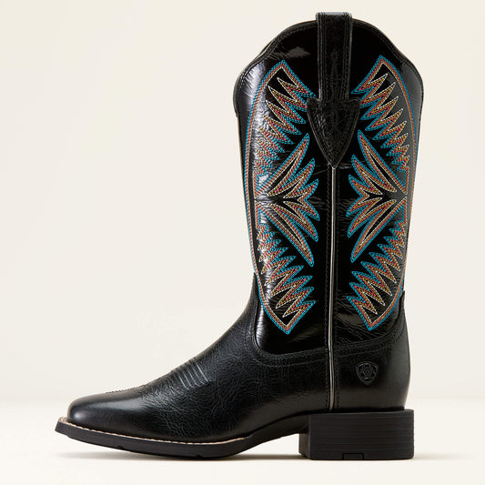 Round Up Ruidoso Wide Square Toe Western Boot - US 6380