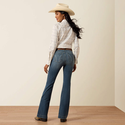 High Rise Vera Slim Trouser Jeans - US 4769
