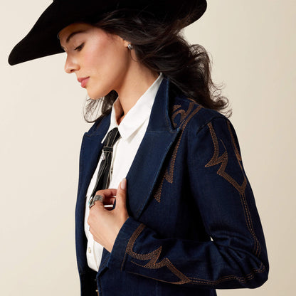 Lux Denim Blazer - US 1719