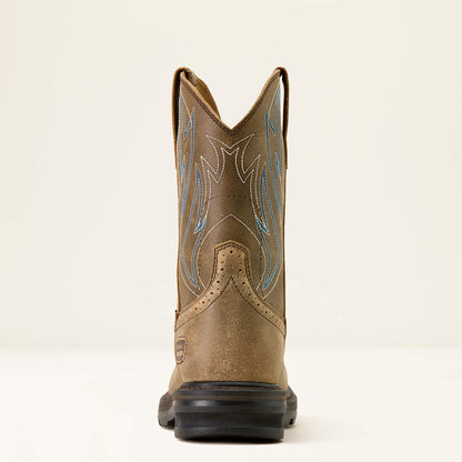 Sierra Shock Shield Wide Square Toe Steel Toe Work Boot - US 5296
