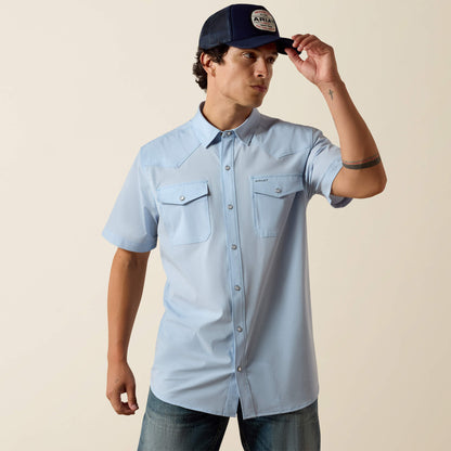 FrontierTough VentTEK Western Fitted Snap Shirt - US 5374