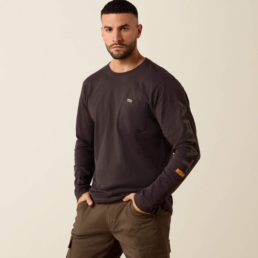 Rebar Cotton Strong Standard Logo Pocket T-Shirt - US 1893