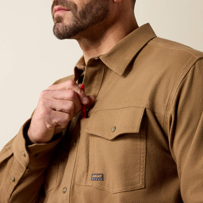 Rebar Flannel Twill Snap Work Shirt - US 2995