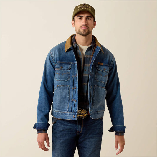 Flannel Lined Trucker Jacket - US 2585