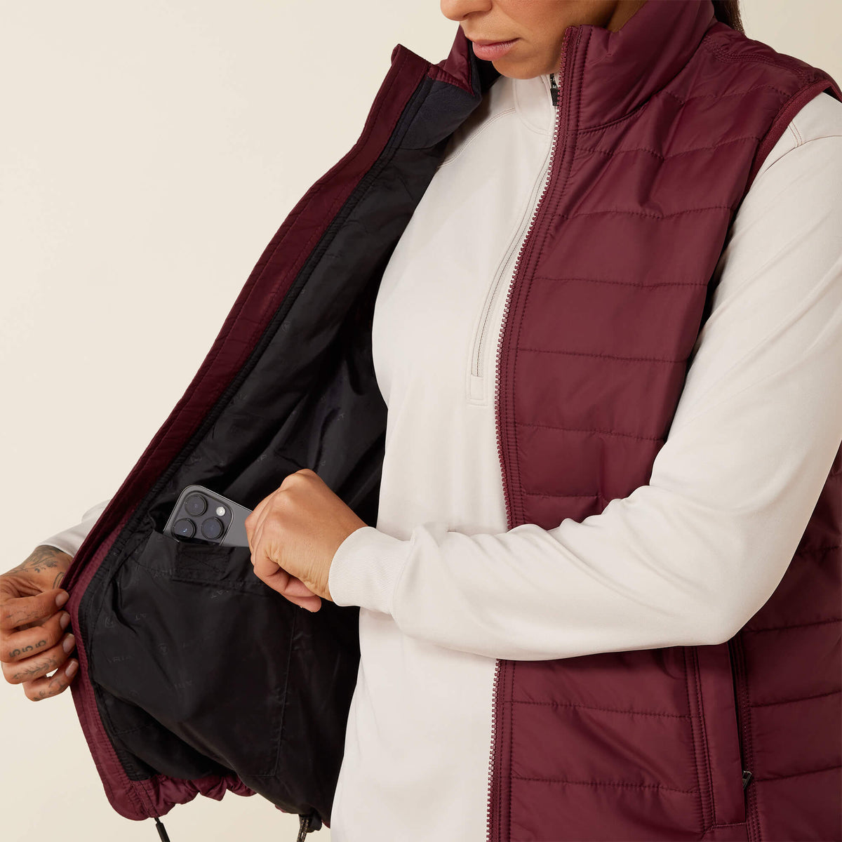 Rebar Cordura Ripstop Lightweight Insulated Vest - US 9013