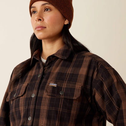 Rebar Flannel Insulated Shirt Jacket - US 1782