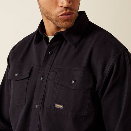 Rebar Flannel Twill Snap Work Shirt - US 8873