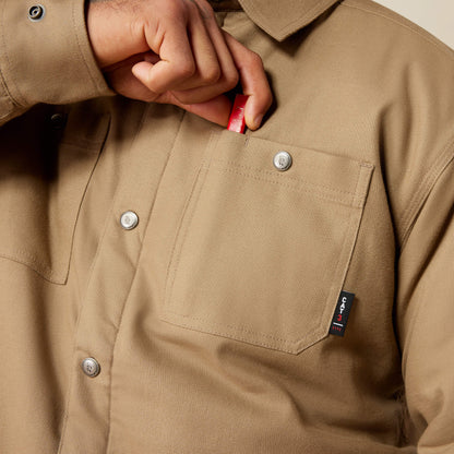 FR Flannel Insulated Shirt Jacket - US 6011
