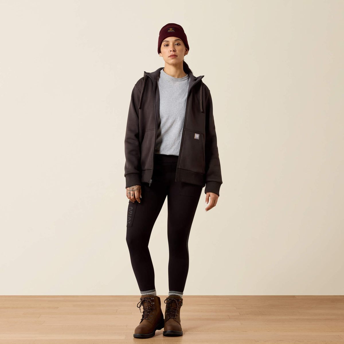 Rebar All-Weather Full Zip Hoodie - US 9541