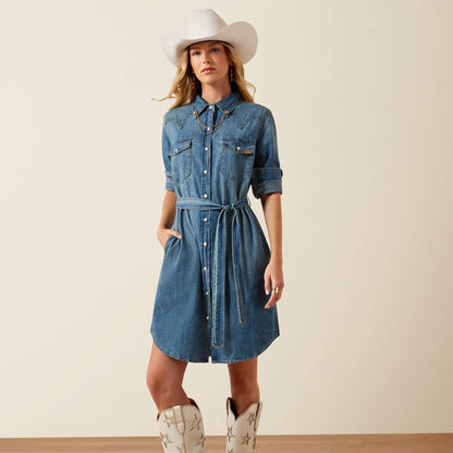 Americana Denim Dress - US 1691