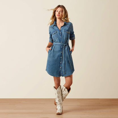 Americana Denim Dress - US 1691