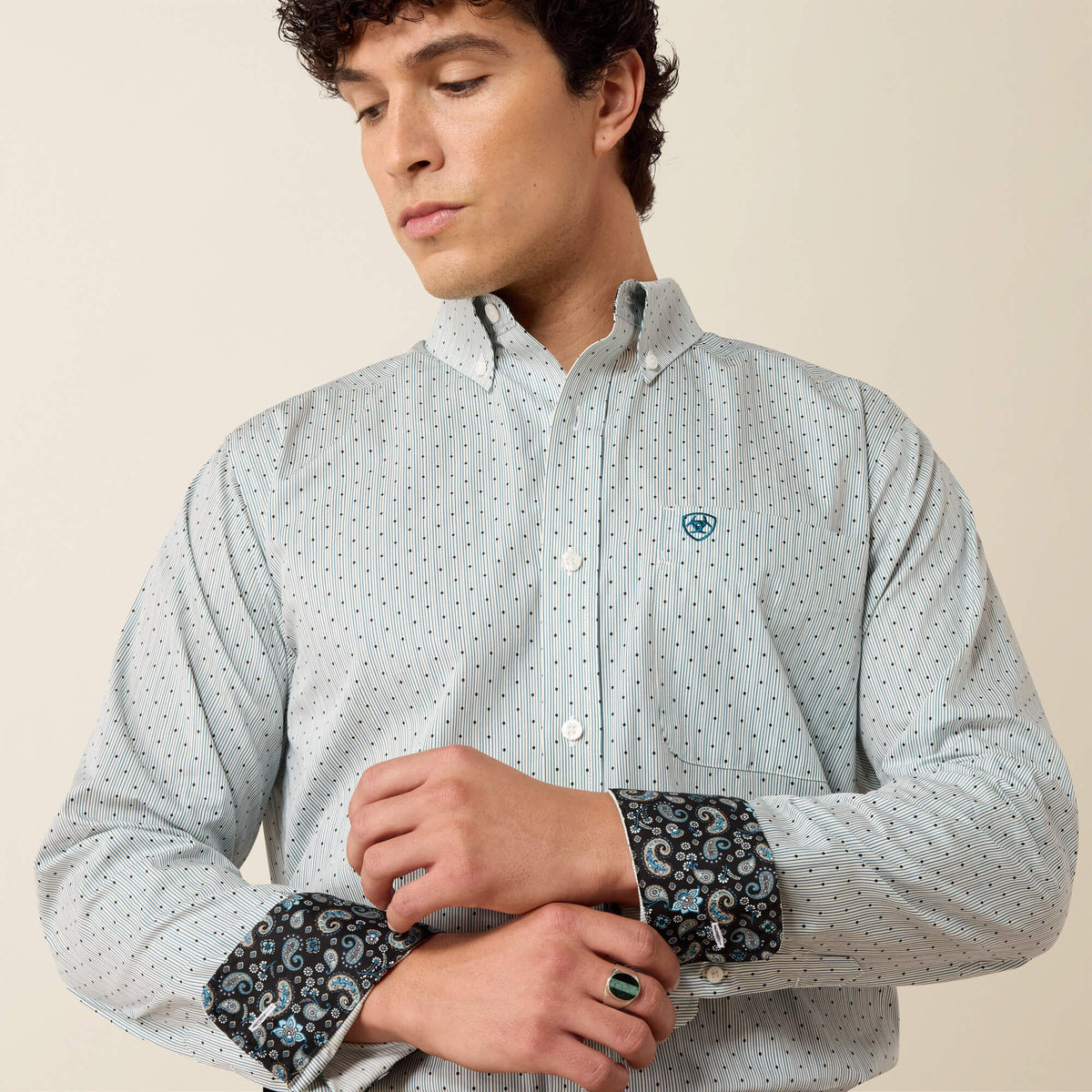 Wrinkle Free Bryton Fitted Shirt - US 1108